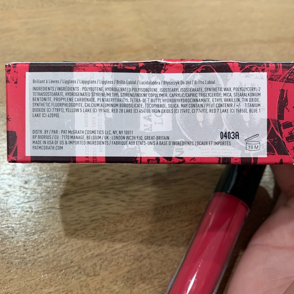 NIB Pat McGrath Lust Gloss Lipgloss color Heavy Petal 4.5mL - Picture 8 of 9
